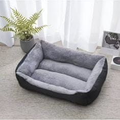 MG Plush Bed ležišče za hišne ljubljenčk 60x45 cm, siva