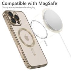 Tech-protect Magflex MagSafe ovitek za iPhone 16 Pro, zlato