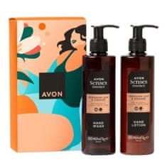 Avon Kozmetični set z vonjem pomaranče in listov geranije Senses