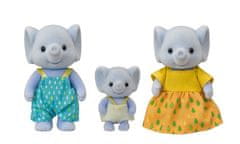 Sylvanian Families Družina treh slonov