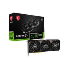 MSI Grafična kartica nVidia RTX4070Ti Super SHADOW 3X OC - 16GB GDDR6X (V513-845R)