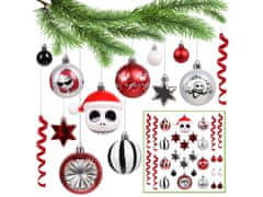 Disney The Nightmare Before Christmas Komplet božičnih bombonov, okraski za božično drevo, plastični bomboni 30 kosov 