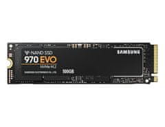 Samsung SSD 500 GB 970 EVO M.2 PCI-Express NVMe M.2 2280 V-NAND TLC (branje/pisanje: 3500/3200 MB/s)