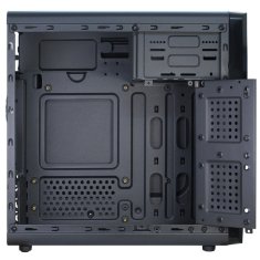 Inter-tech MC-02 micro ATX črno ohišje