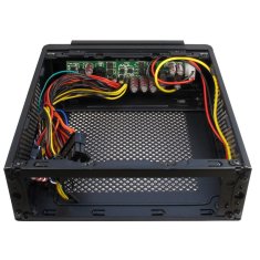 Inter-tech ITX-603 Mini ITX s 60W napajalnikom črno ohišje