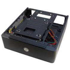 Inter-tech ITX-603 Mini ITX s 60W napajalnikom črno ohišje