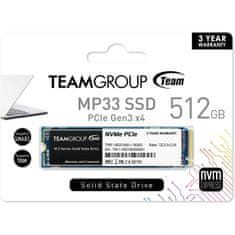 TeamGroup MP33 512GB M.2 PCIe NVMe (TM8FP6512G0C101) SSD