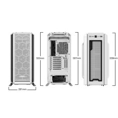 Be quiet! SILENT BASE 802 WINDOW (BGW40) midiATX belo ohišje