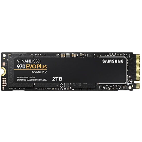 Samsung 970 EVO Plus 2TB M.2 PCIe 3.0 NVMe 1.3 (MZ-V7S2T0BW) SSD