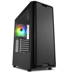 Sharkoon SK3 RGB ATX okno gaming črno ohišje