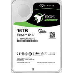 Seagate Exos X16 16TB 3,5 '' SATA 3 256MB 7200rpm (ST16000NM001G) trdi disk