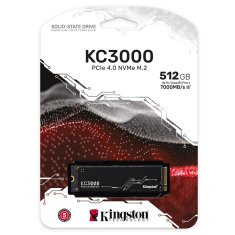 Kingston KC3000 512GB M.2 PCIe NVMe (SKC3000S/512G) SSD