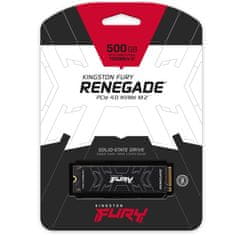 Kingston Fury Renegade 500GB M.2 PCIe NVMe (SFYRS/500G) SSD