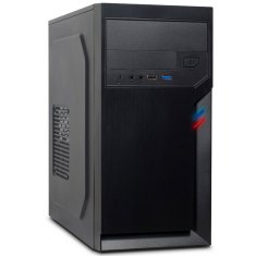 Inter-tech 6502 ROMEA microATX črno ohišje