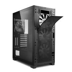 Sharkoon TG7M RGB ATX okno gaming črno ohišje