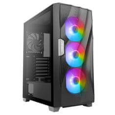 Antec DF700 FLUX mid-Tower RGB (0-761345-80070-9) gaming okno črno ohišje