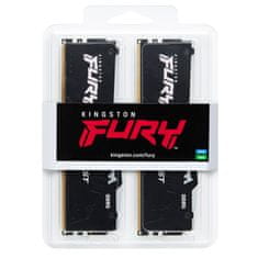 Kingston Fury Beast 64GB (2x32GB) 5600MT/s DDR5 CL40 XMP KF556C40BBAK2-64 RGB ram pomnilnik