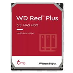 WD Red Plus 6TB 3,5" SATA3 256MB (60EFPX) NAS trdi disk