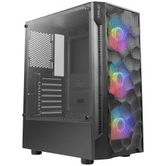 Antec NX260 Midi T ATX RGB (0-761345-81029-6) okno gaming črno ohišje