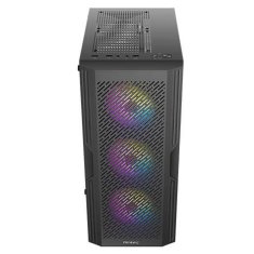 Antec AX20 Midi-T ATX RGB (0-761345-10060-1) okno gaming črno ohišje