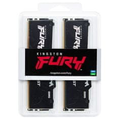 Kingston Fury Beast 16GB (2x8GB) 6000MT/s DDR5 CL36 EXPO KF560C36BBEAK2-16 RGB ram pomnilnik