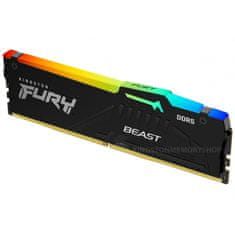 Kingston Fury Beast 32GB (2x16Gb) 5200MT/s DDR5 CL36 EXPO KF552C36BBEAK2-32 RGB ram pomnilnik