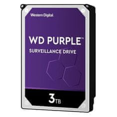 WD PURPLE 3TB 3,5" SATA3 256MB 5400rpm (33PURZ) trdi disk