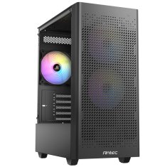 Antec NX500M ARGB micro ATX okno črno gaming ohišje