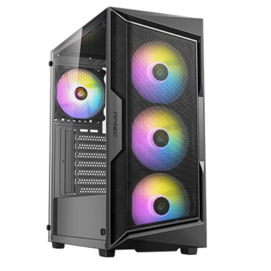 Antec AX61 ELITE ARGB Mid-Tower okno gaming črno ohišje