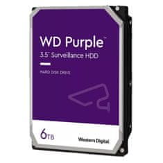 WD Purple 6TB Surveillance 3,5" SATA3 256MB 5400rpm (64PURZ) trdi disk