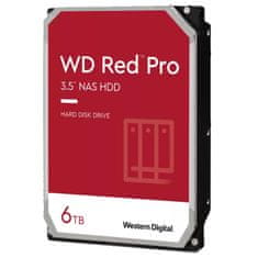 WD Red Pro 6TB 3,5" SATA3 256MB 7200rpm (6003FFBX) NAS trdi disk