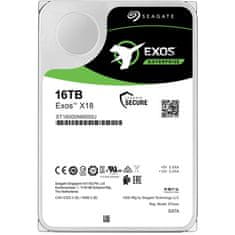 Seagate Exos X18 16TB 3,5" SATA3 256MB 7200 (ST16000NM000J) Enterprise trdi disk