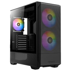 Antec NX416L ARGB Mid-Tower ATX okno črno gaming ohišje