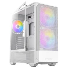 Antec NX416L ARGB Mid-Tower ATX okno belo gaming ohišje