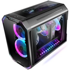 Antec DARK CUBE Mini Tower M-ATX/ITX okno črno ohišje