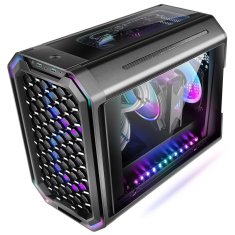 Antec DARK CUBE Mini Tower M-ATX/ITX okno črno ohišje