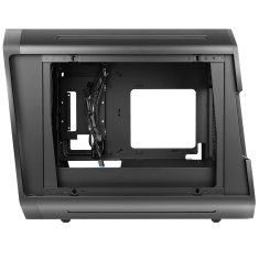 Antec DARK CUBE Mini Tower M-ATX/ITX okno črno ohišje