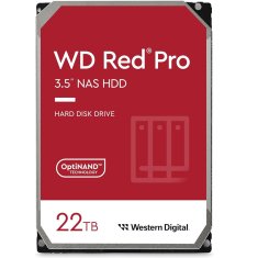 WD Red Pro 22TB 3,5" SATA3 512MB 7200rpm (221KFGX) NAS trdi disk