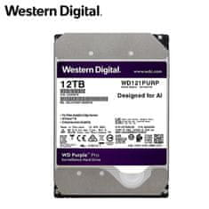 WD PURPLE PRO 12TB 3,5" SATA3 256MB 7200rpm (121PURP) trdi disk