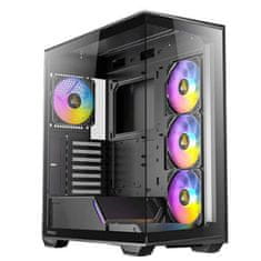 Antec C3 ARGB Mid-Tower okno črno gaming ohišje