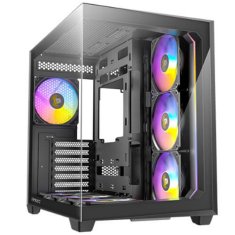 Antec C5 ARGB Mid-Tower okno črno gaming ohišje