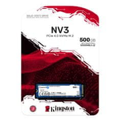 Kingston NV3 500GB M.2 PCIe 4.0 NVMe (SNV3S/500G) SSD