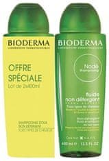 Bioderma Set nežnih šamponov za vsakodnevno uporabo Nodé Non Detergent Fluid Shampoo Duo