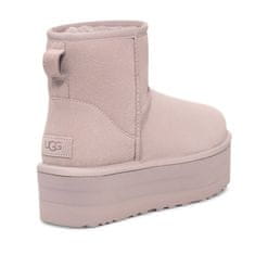 Ugg Australia Škornji elegantni čevlji bež 40 EU Lassic Mini Platform