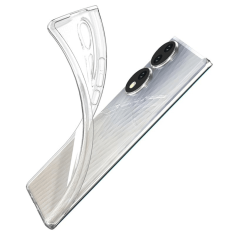 Onasi Clear Case 1,8 mm silikonski ovitek za Honor 70 - prozoren