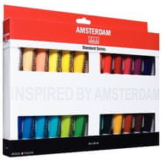 Amsterdam Komplet akrilnih barv Amsterdam 24x20ml