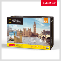 CubicFun 3D sestavljanka National Geographic: Big Ben 94 kosov