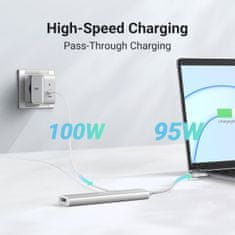 Ugreen Revodok 5v1 Hub adapter, USB-C, bel