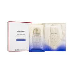 Shiseido Vital Perfection LiftDefine Radiance Face Mask Set maska za obraz 6 kos + maska za vrat 6 kos za ženske