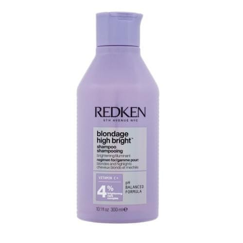 Redken Blondage High Bright posvetlitveni šampon za blond lase za ženske